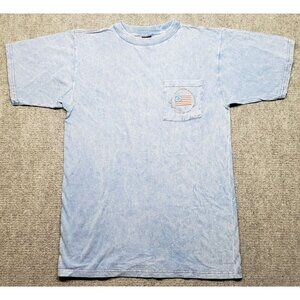 Harley Davidson Motorcycles T-Shirt Mens M Light Blue Walter Bros Peoria IL USA